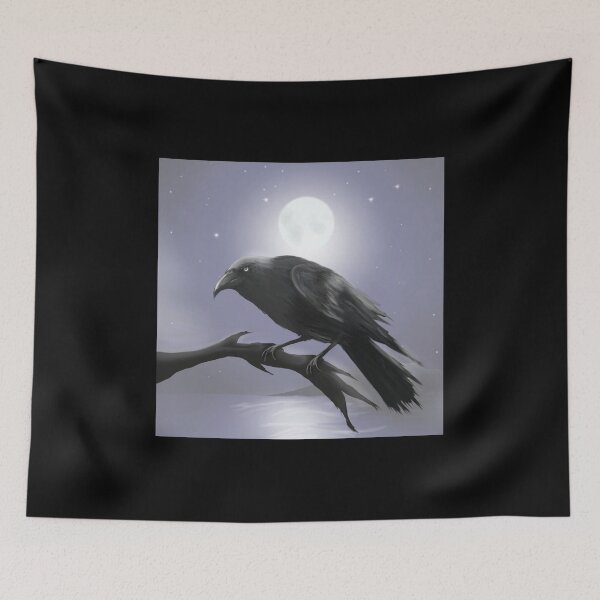 Item preview, Raven in the moonlight  designed and sold by redraiph.