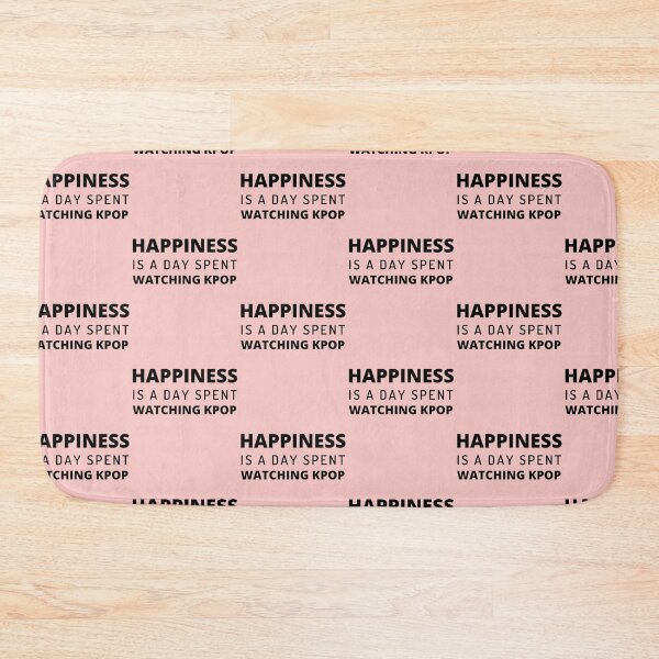Item preview, HAPPINESS IS A DAY SPENT WATCHING KPOP | Kpop lovers designed and sold by Colorful-Inspo.