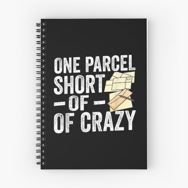 Item preview, One Parcel Short Of Crazy Postal Worker Mailman Postman  designed and sold by cysandy.