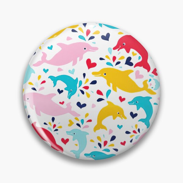Item preview, Love Colorful Dolphins designed and sold by SweetPea49.