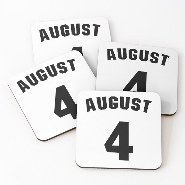 Item preview, Date of birth  4 August  birthday gift sport design designed and sold by Panya-Design.