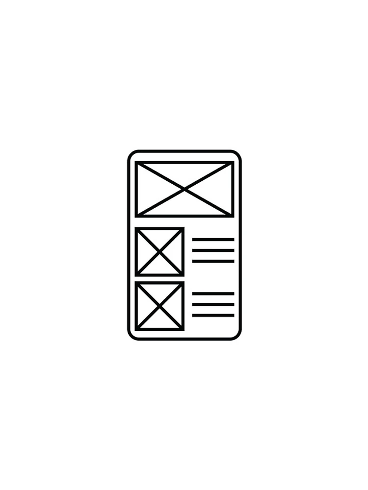 Thumbnail 4 of 4, iPhone Case, wireframes designed and sold by UXUI-LAB.