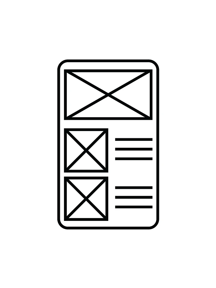 Thumbnail 3 of 3, Scarf, wireframes designed and sold by UXUI-LAB.