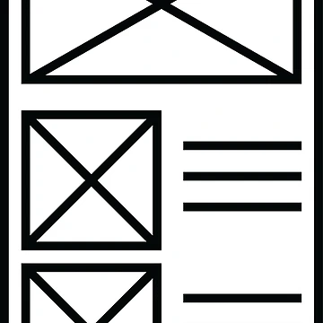Artwork thumbnail, wireframes by UXUI-LAB