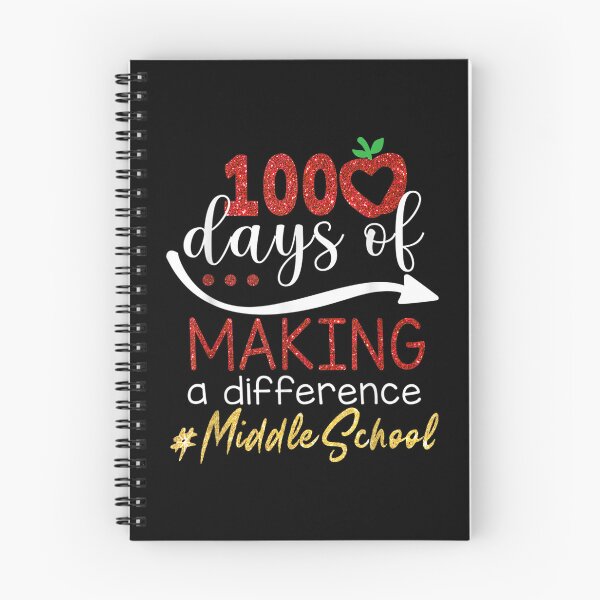 Item preview, 100 Days Of Making A Difference Middle School  designed and sold by cysandy.