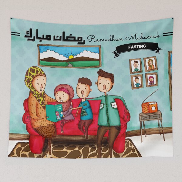 Item preview, Ramadan Fasting Illustration Casul Muslim Stuff designed and sold by MMStorage.
