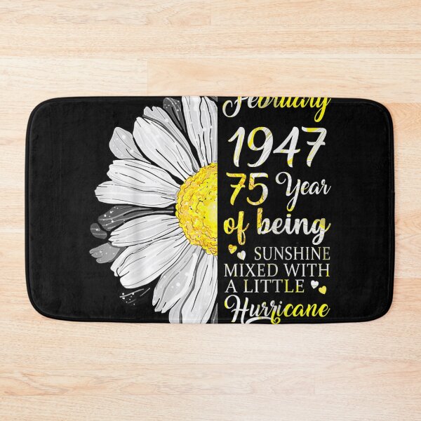 Item preview, February Girl 1947 75 Years Old 75th Birthday Gift  designed and sold by cysandy.