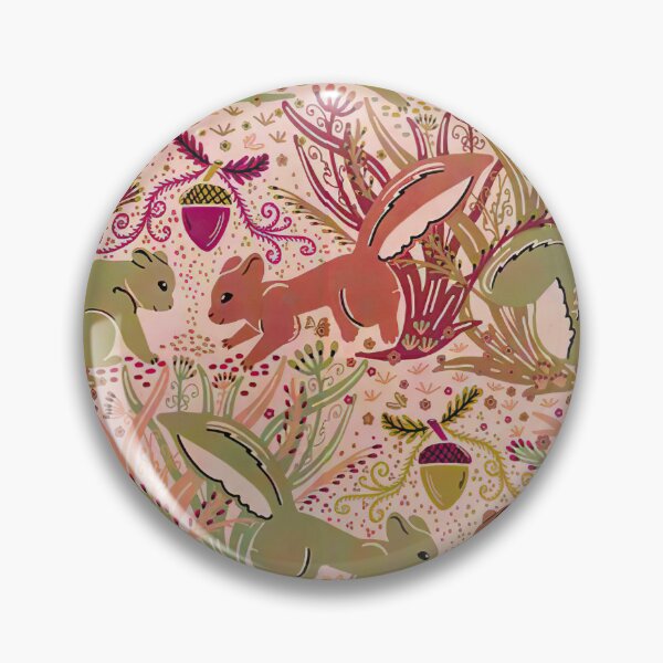 Item preview, Squirrel With Floral And Nuts  designed and sold by SweetPea49.