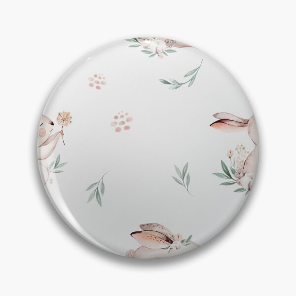 Item preview, Cute Rabbit Floral Pattern  designed and sold by SweetPea49.