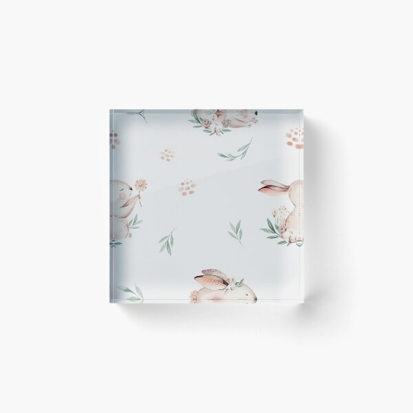 Item preview, Cute Rabbit Floral Pattern  designed and sold by SweetPea49.