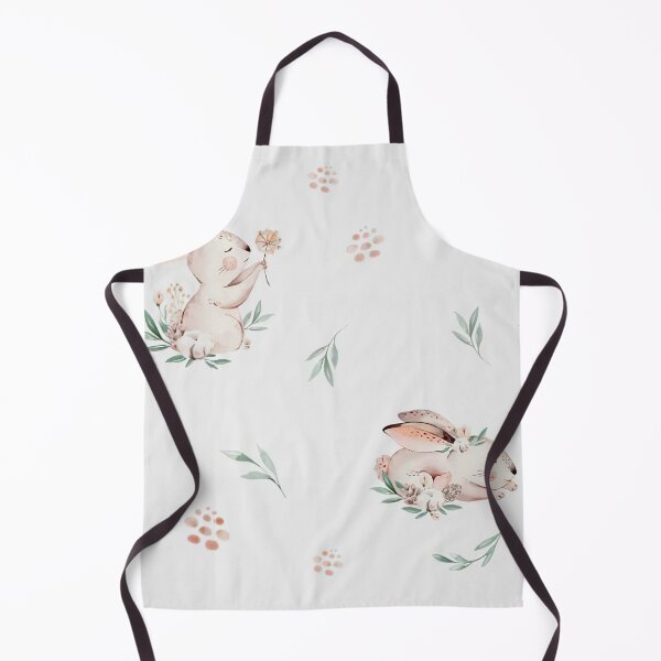 Item preview, Cute Rabbit Floral Pattern designed and sold by SweetPea49.