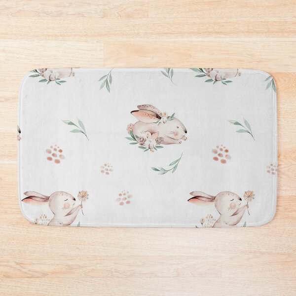 Item preview, Cute Rabbit Floral Pattern  designed and sold by SweetPea49.