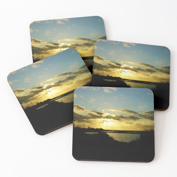 Item preview, Early Winter Evening - Hayling Island UK designed and sold by lezvee.