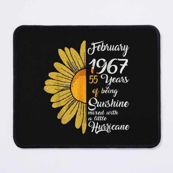 Item preview, February Girl 1967 55 Years Old 55th Birthday Gift designed and sold by cysandy.