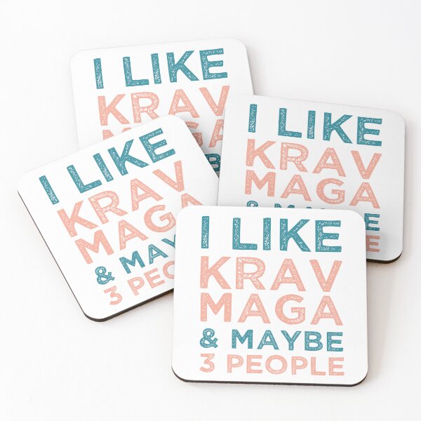 Item preview, I Like Krav Maga And Maybe 3 People designed and sold by medbdj.