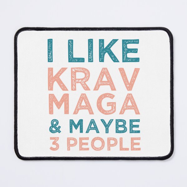 Item preview, I Like Krav Maga And Maybe 3 People designed and sold by medbdj.