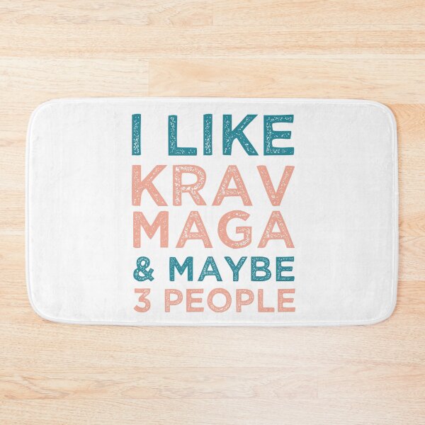 Item preview, I Like Krav Maga And Maybe 3 People designed and sold by medbdj.