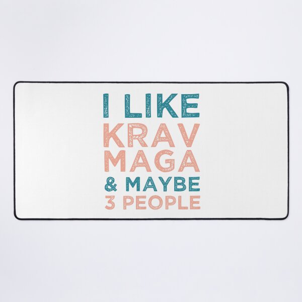 Item preview, I Like Krav Maga And Maybe 3 People designed and sold by medbdj.