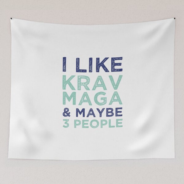 Item preview,  I Like Krav Maga And Maybe 3 People designed and sold by medbdj.