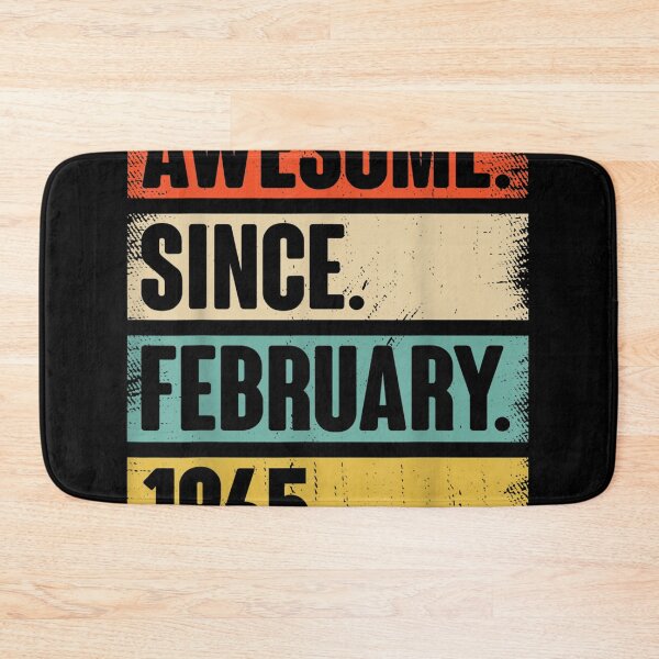 Item preview, 57 Year Old Gift Awesome Since February 1965 57th Birthday  designed and sold by cysandy.