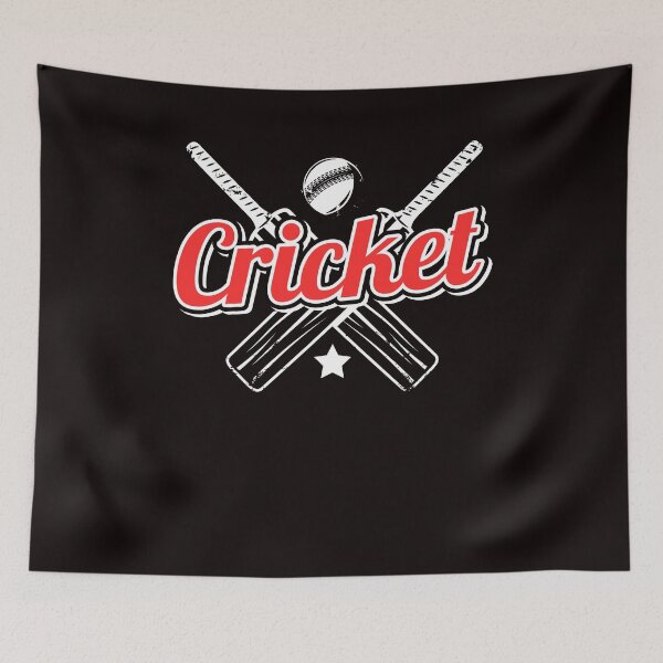 Item preview, Cricket Bat Ball Player Coach Team Cricketer Wicket designed and sold by TomGiantDesigns.