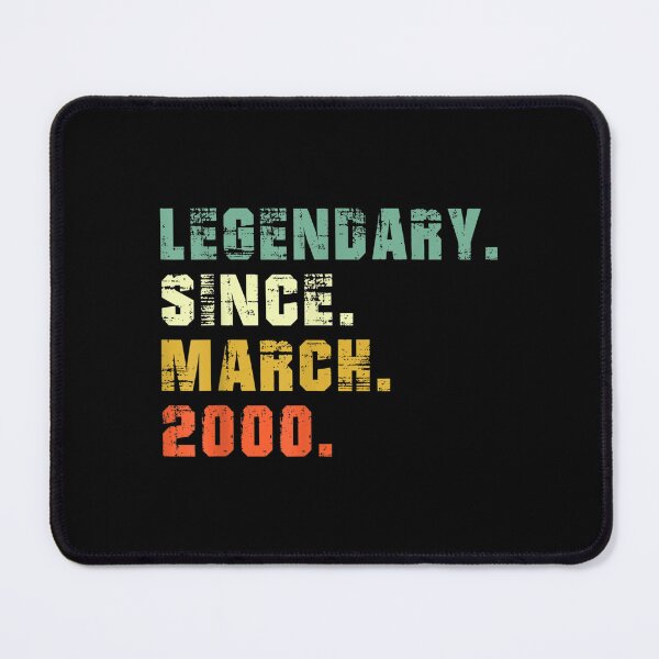 Item preview, 22 Years Old Legendary Since March 2000 22nd Birthday Gifts  designed and sold by cysandy.