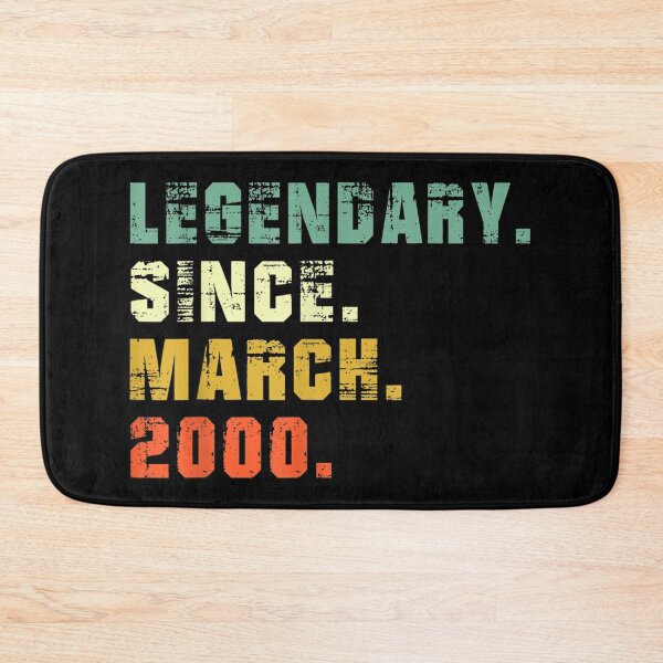 Item preview, 22 Years Old Legendary Since March 2000 22nd Birthday Gifts  designed and sold by cysandy.