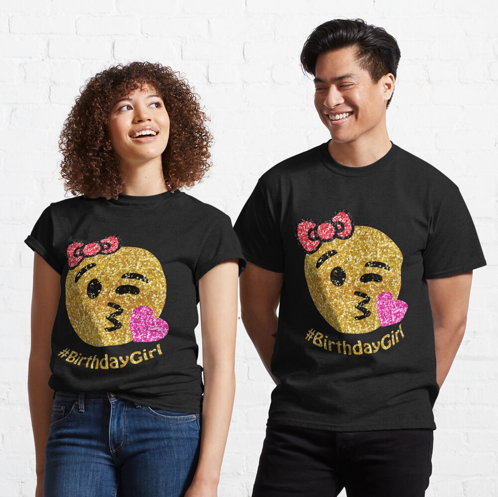 camisetas de emojis para cumpleaños