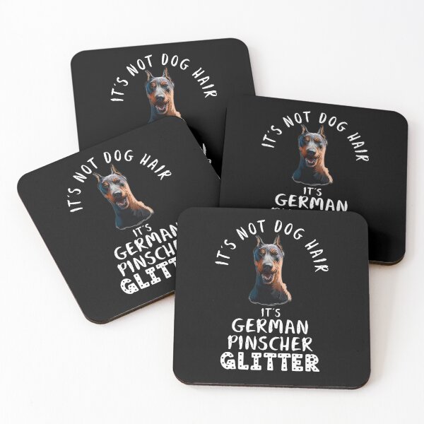 Item preview, It's not dog hair it's GERMAN PINSCHER glitter funny dog quote designed and sold by theshirtinator.