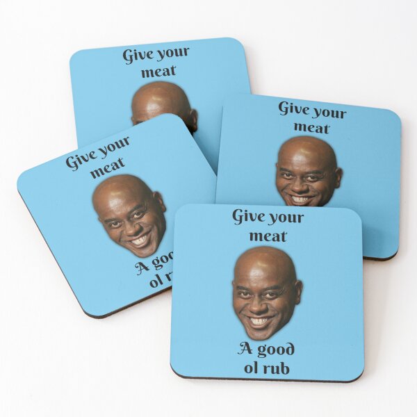 Item preview, give your meat a good ol rub   designed and sold by DCGORGANIC.