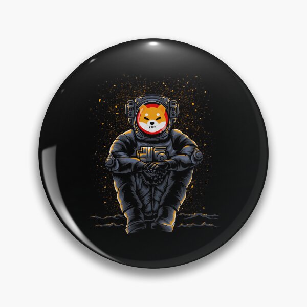 Item preview, Astronaut Sitting Shiba Inu SHIB Coin To The Moon Trading Crypto Token Blockchain Wallet designed and sold by EarlineCormier.