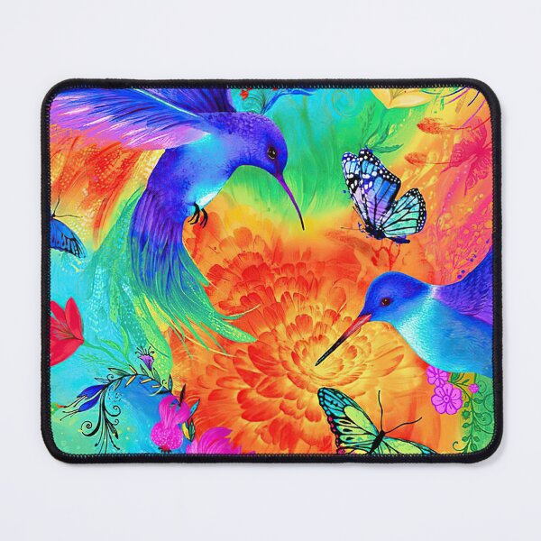 Item preview, Hummingbirds And Butterflies Art designed and sold by SweetTea4U.