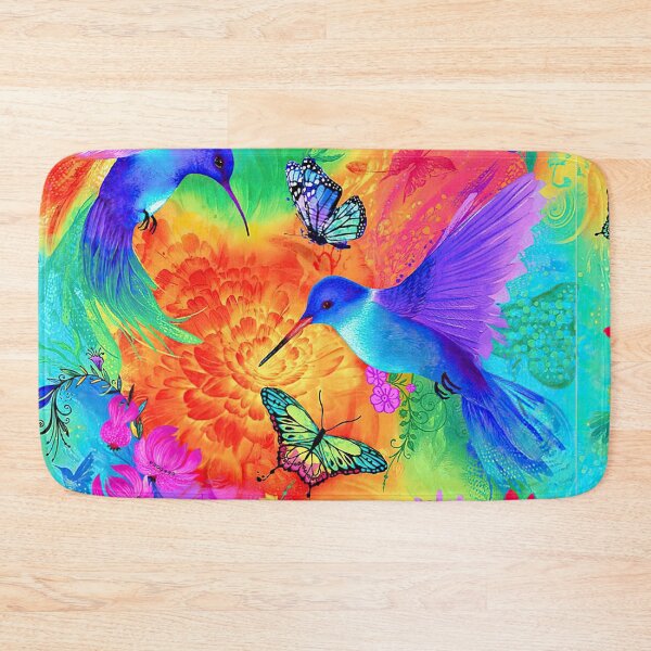 Item preview, Hummingbirds And Butterflies Art designed and sold by SweetTea4U.