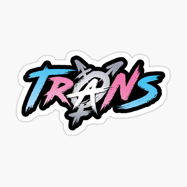 Trans Anarchy Sticker