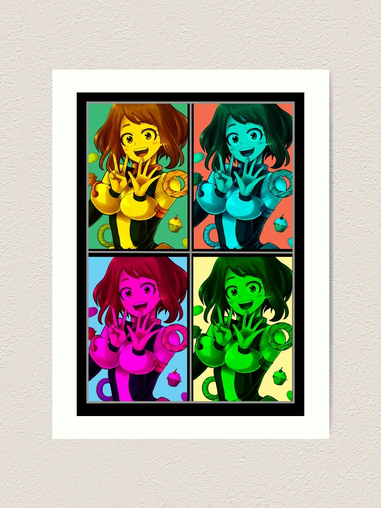 Ochako Uraraka Uravity My Hero Academia Boku No Hiro Akademia Rgb