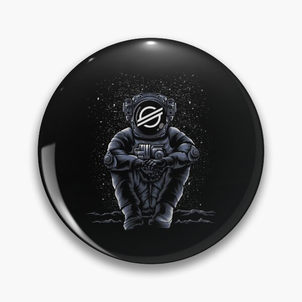 Item preview, Astronaut Sitting Stellar XLM Coin To The Moon Trading Crypto Token Blockchain Wallet designed and sold by EarlineCormier.