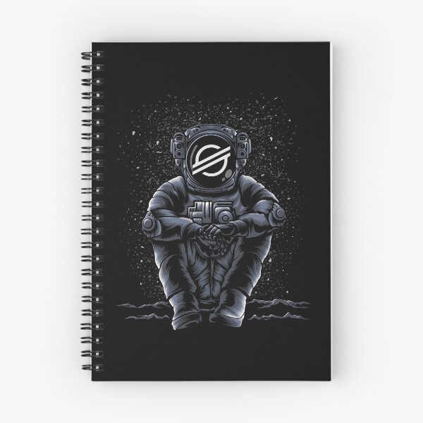 Item preview, Astronaut Sitting Stellar XLM Coin To The Moon Trading Crypto Token Blockchain Wallet designed and sold by EarlineCormier.