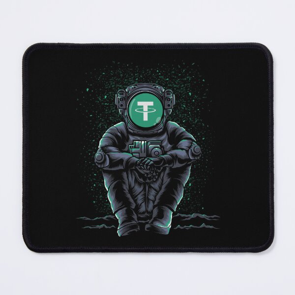 Item preview, Copy of Astronaut Skate Tether USDT Coin To The Moon Trading Crypto Token Blockchain Wallet designed and sold by EarlineCormier.