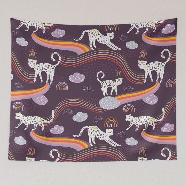 Item preview, White Leopard Rainbow designed and sold by SweetTea4U.