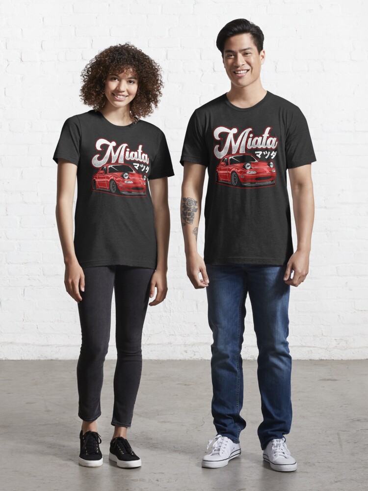 Miata MX-5 NA Red Essential T-Shirt for Sale by idrdesign