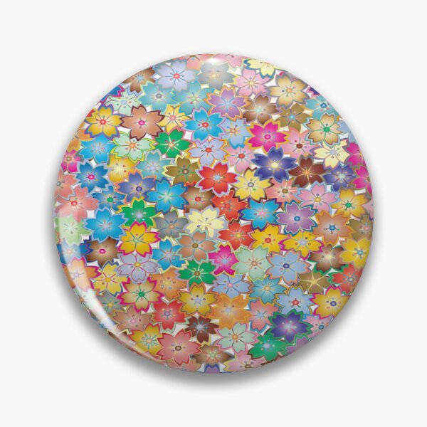 Item preview, flower pattern colorful designed and sold by muml.