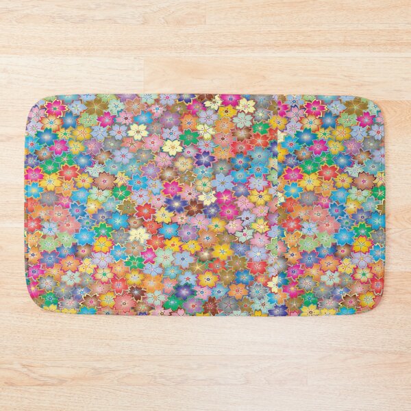 Item preview, flower pattern colorful designed and sold by muml.