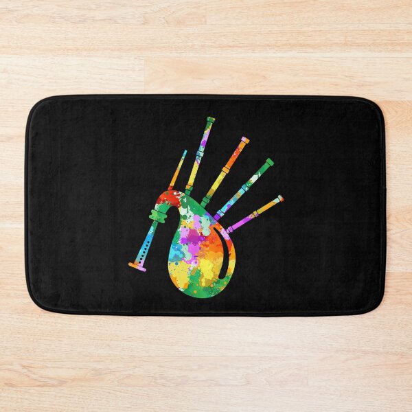 Item preview, BAGPIPE Watercolor Art designed and sold by SweetTea4U.