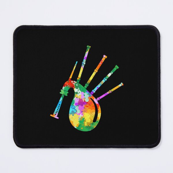 Item preview, BAGPIPE Watercolor Art designed and sold by SweetTea4U.