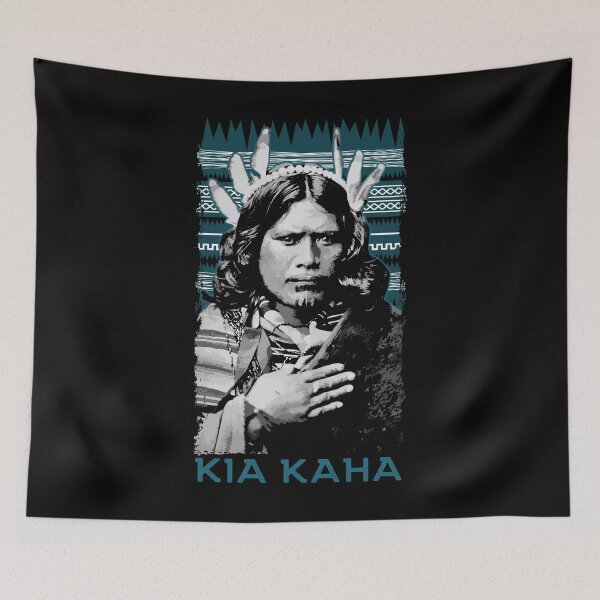 Item preview, Kia Kaha (Be Strong), Maori Traditional, Maori People Design, New Zealand Design Tattoo, NZ, Kiwi designed and sold by Proverbial Wisdom Design.
