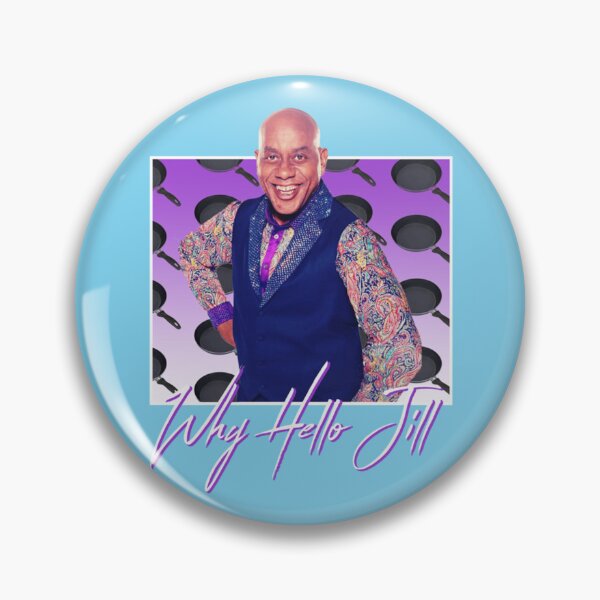 Item preview, Why Hello Jill Ainsley Harriott print - 80s Style Nostalgic Print    designed and sold by DCGORGANIC.