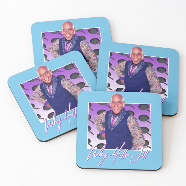 Item preview, Why Hello Jill Ainsley Harriott print - 80s Style Nostalgic Print    designed and sold by DCGORGANIC.