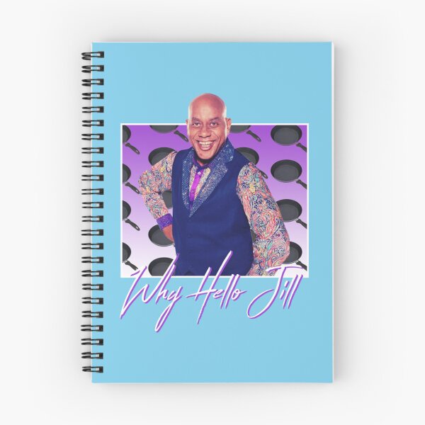 Item preview, Why Hello Jill Ainsley Harriott print - 80s Style Nostalgic Print    designed and sold by DCGORGANIC.