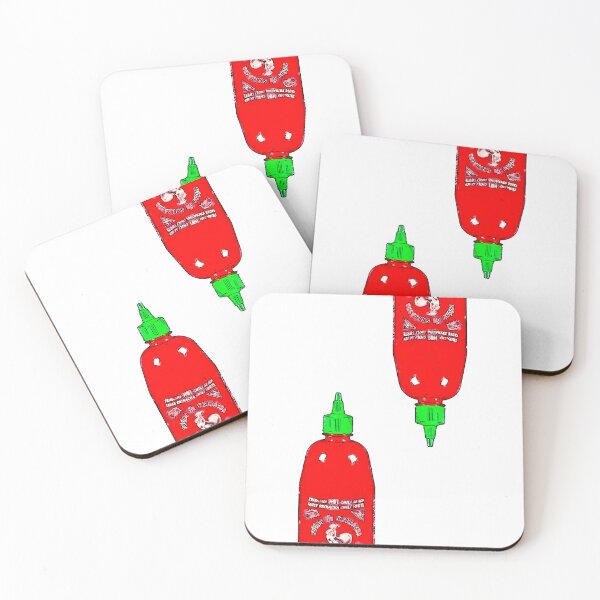 Item preview, Patrón repetitivo de Sriracha designed and sold by Bobby Shaftoe.