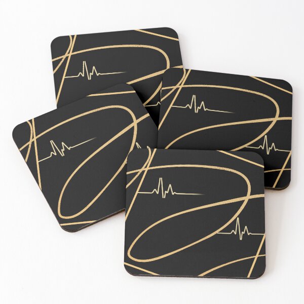 Item preview, Golden heartbeat trendy Design designed and sold by Showmee.